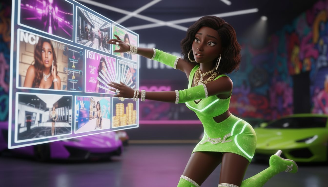 AI animation production